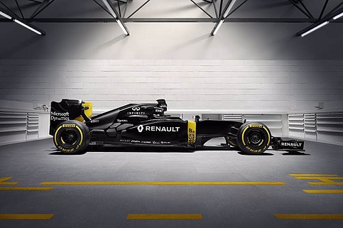болид Renault 2016 года