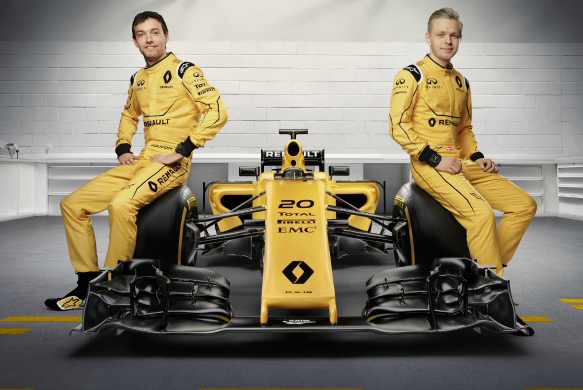 Renault представила финальный вариант раскраски болида