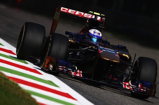 Замер максимальной скорости в квалификации Гран При Италии